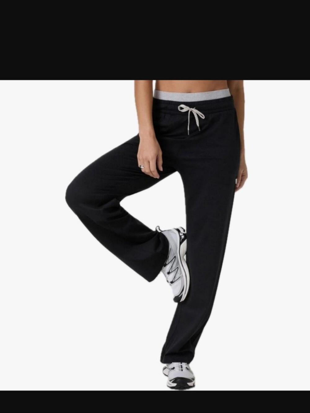Nwt Vuori Womens Straight Leg Sz L. Black 30" (#24)